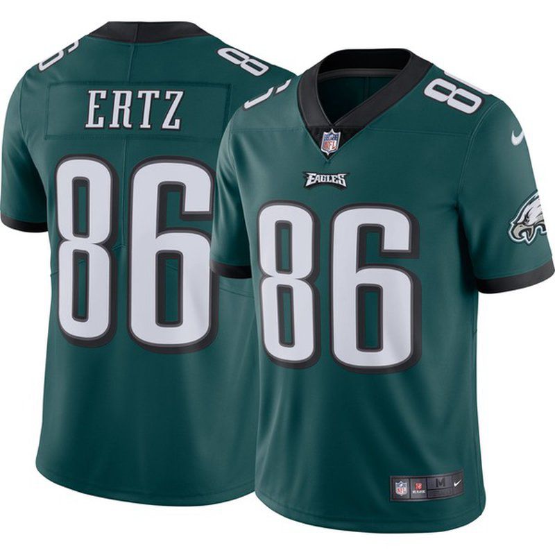 Men Philadelphia Eagles 86 Zach Ertz Nike Green Limited NFL Jersey